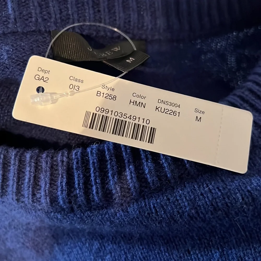 J Crew‎ wool sweater, size medium, NWT